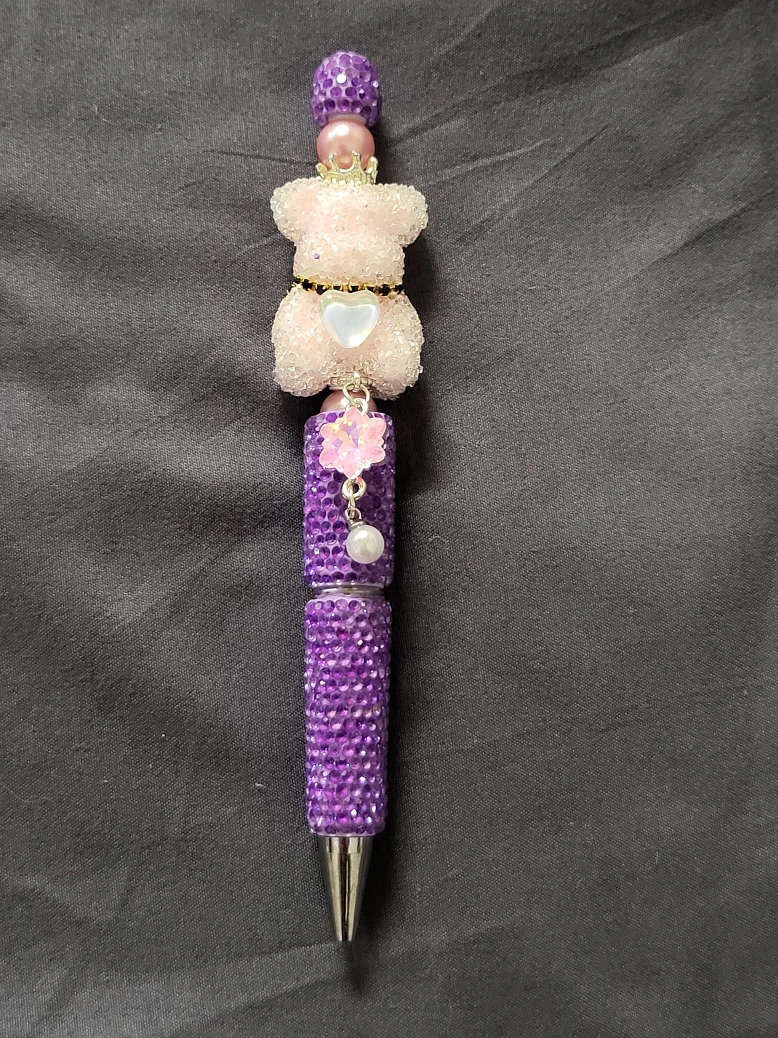 Stylo à strass 